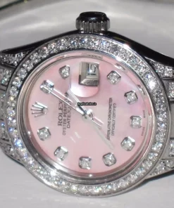 Superb Replica Rolex Datejust Self Winding Automatic 26mm Steel Case Womens Watch