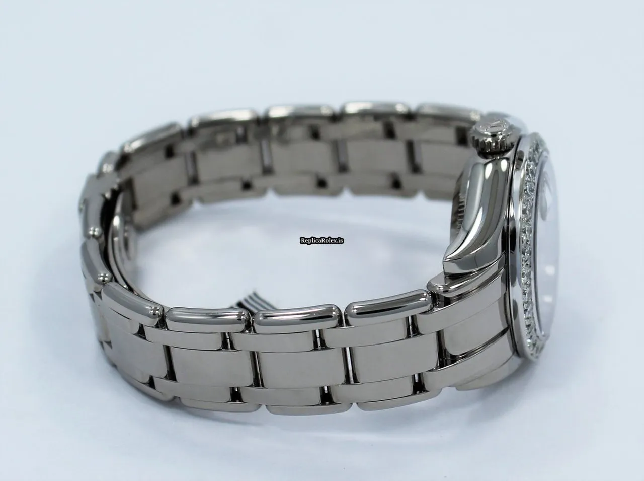 Recommend Replica Rolex Lady-datejust Pearlmaster 80319 Automatic Movement 29mm White Gold Case Womens Watch - Image 14