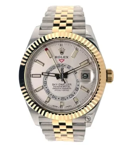 Appealing Fake Rolex Sky-dweller 326933 Automatic Movement 42mm Gold/steel Case Mens/unisex Watch
