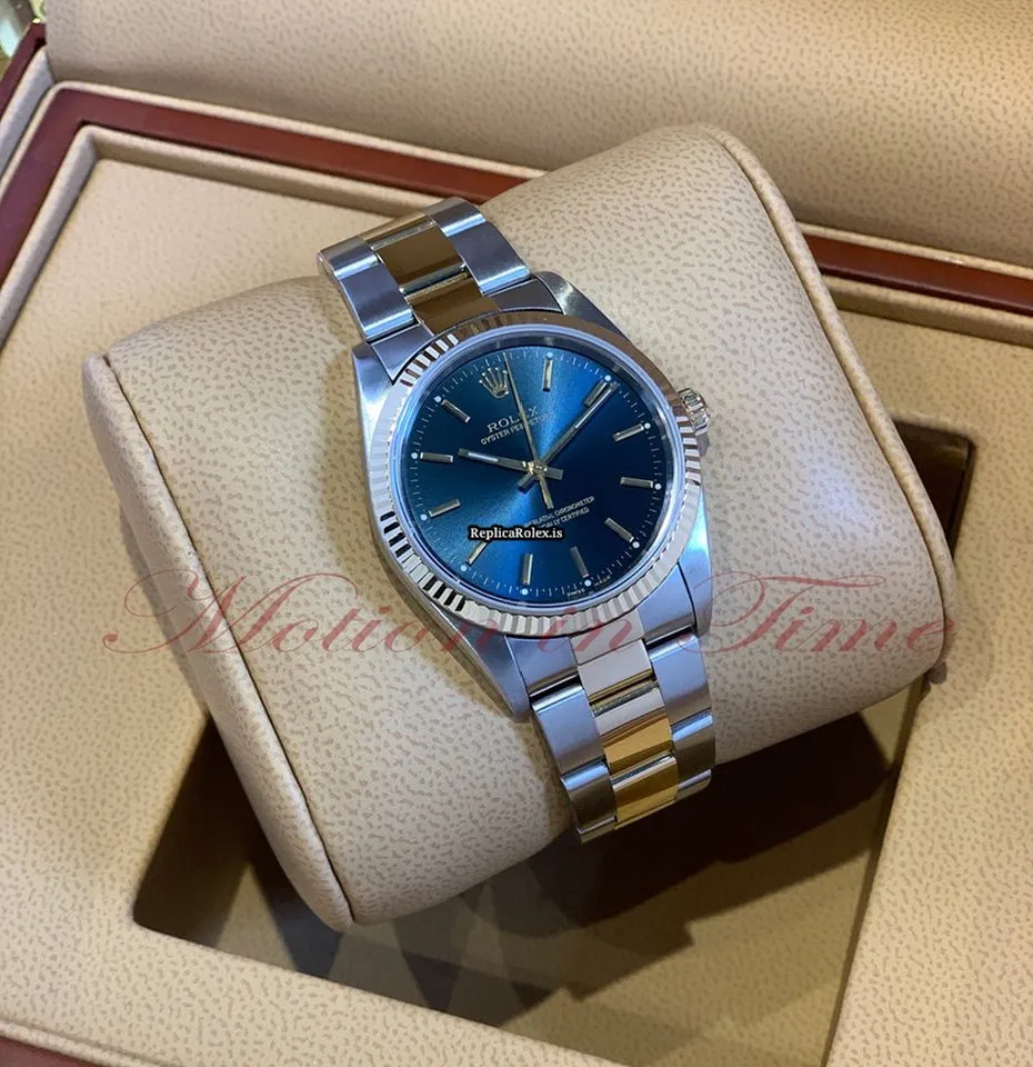 Special Fakes Rolex Oyster Perpetual 34 14233 Automatic Movement 34mm Gold/steel Case Mens/unisex Watch