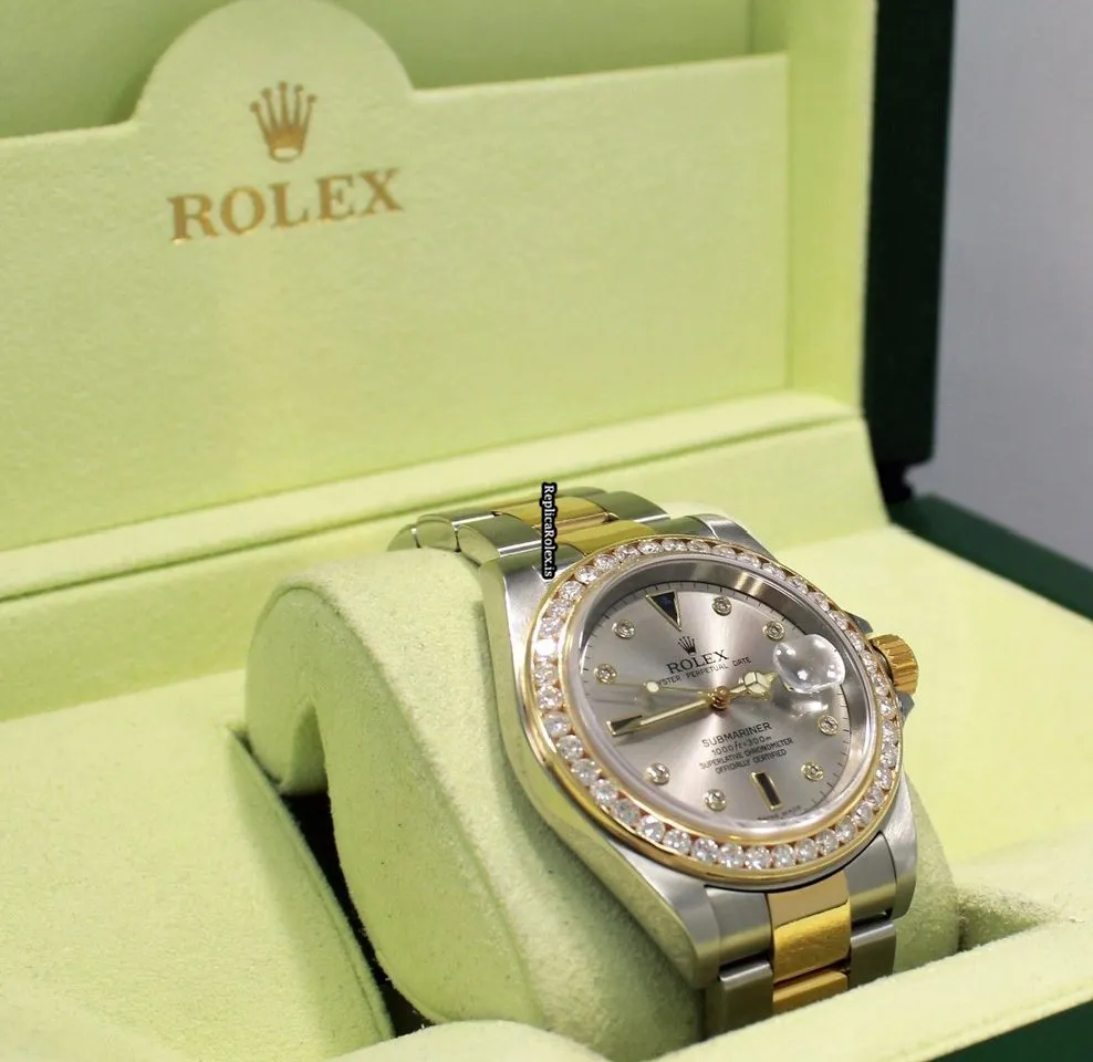 Amazing Replica Rolex Submariner Date 16613 Automatic Movement 40mm Steel Case Watch - Image 2