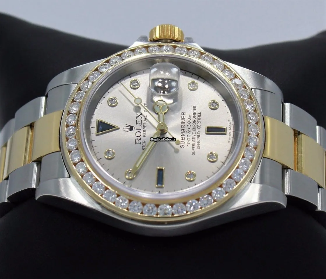 Amazing Replica Rolex Submariner Date 16613 Automatic Movement 40mm Steel Case Watch - Image 7