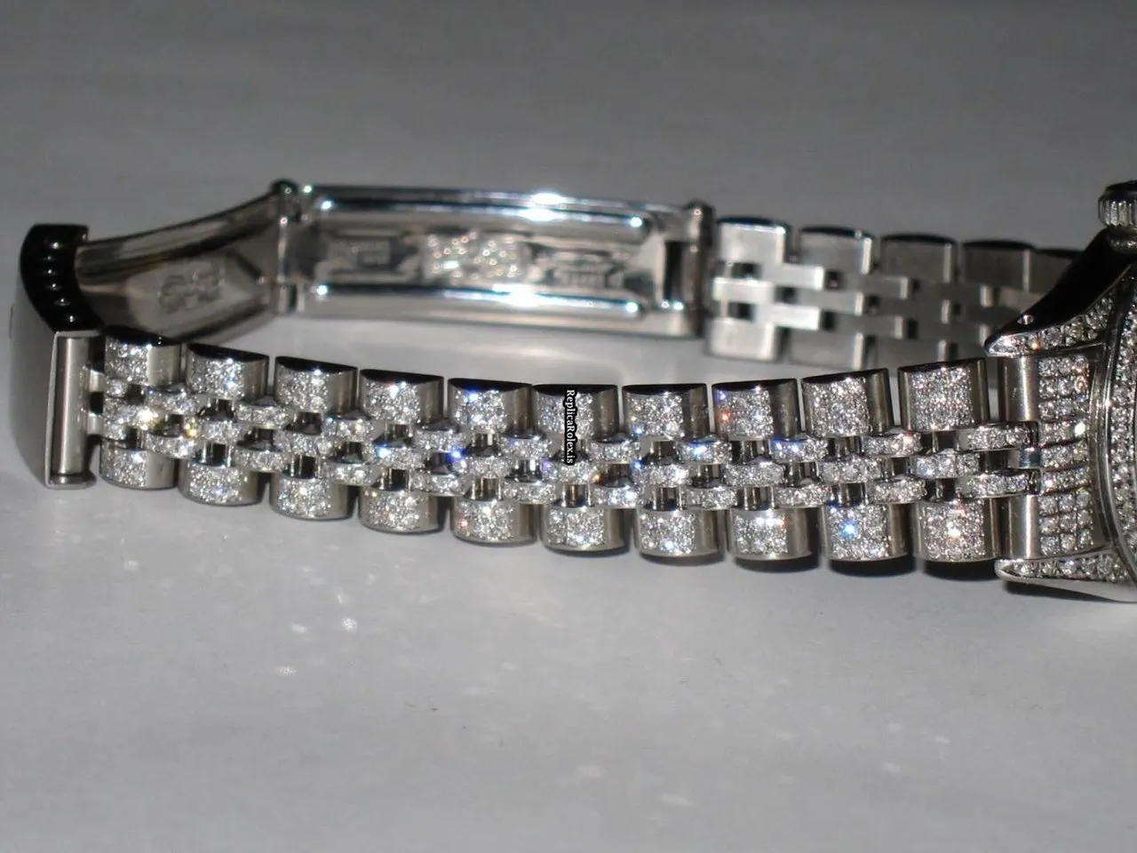 Fabulous Replica Rolex Datejust Self Winding Automatic 26mm Steel Case Womens Watch - Image 6