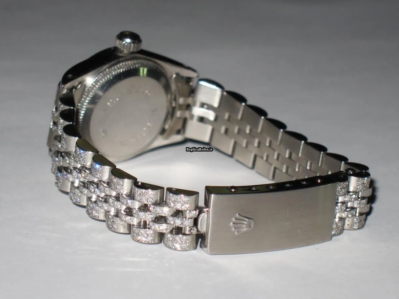 Fabulous Replica Rolex Datejust Self Winding Automatic 26mm Steel Case Womens Watch - Image 8