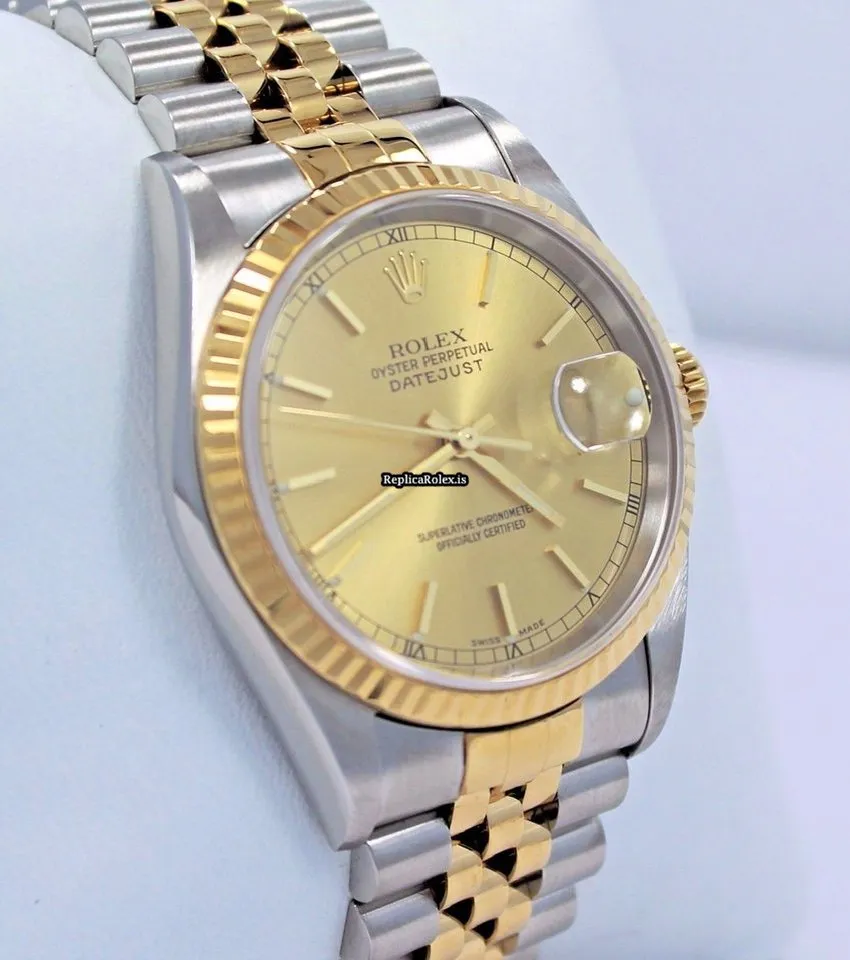 Lovely Clone Rolex Datejust 16233 Automatic Movement 36mm Steel Case Watch - Image 4