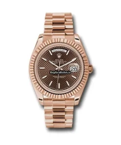 Lovely Copy Rolex Day-date 40 228235 Caliber 3255 Automatic Movement 40mm Rose Gold Case Mens/unisex Watch