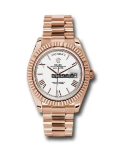 Incredible Replica Rolex Day-date 40 228235 Caliber 3255 Automatic Movement 40mm Rose Gold Case Mens/unisex Watch