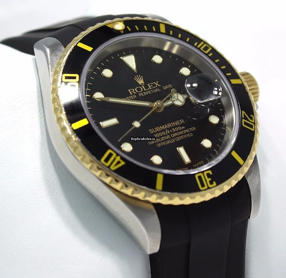 Quality Replica Rolex Submariner Date 16613 Automatic Movement Watch - Image 3