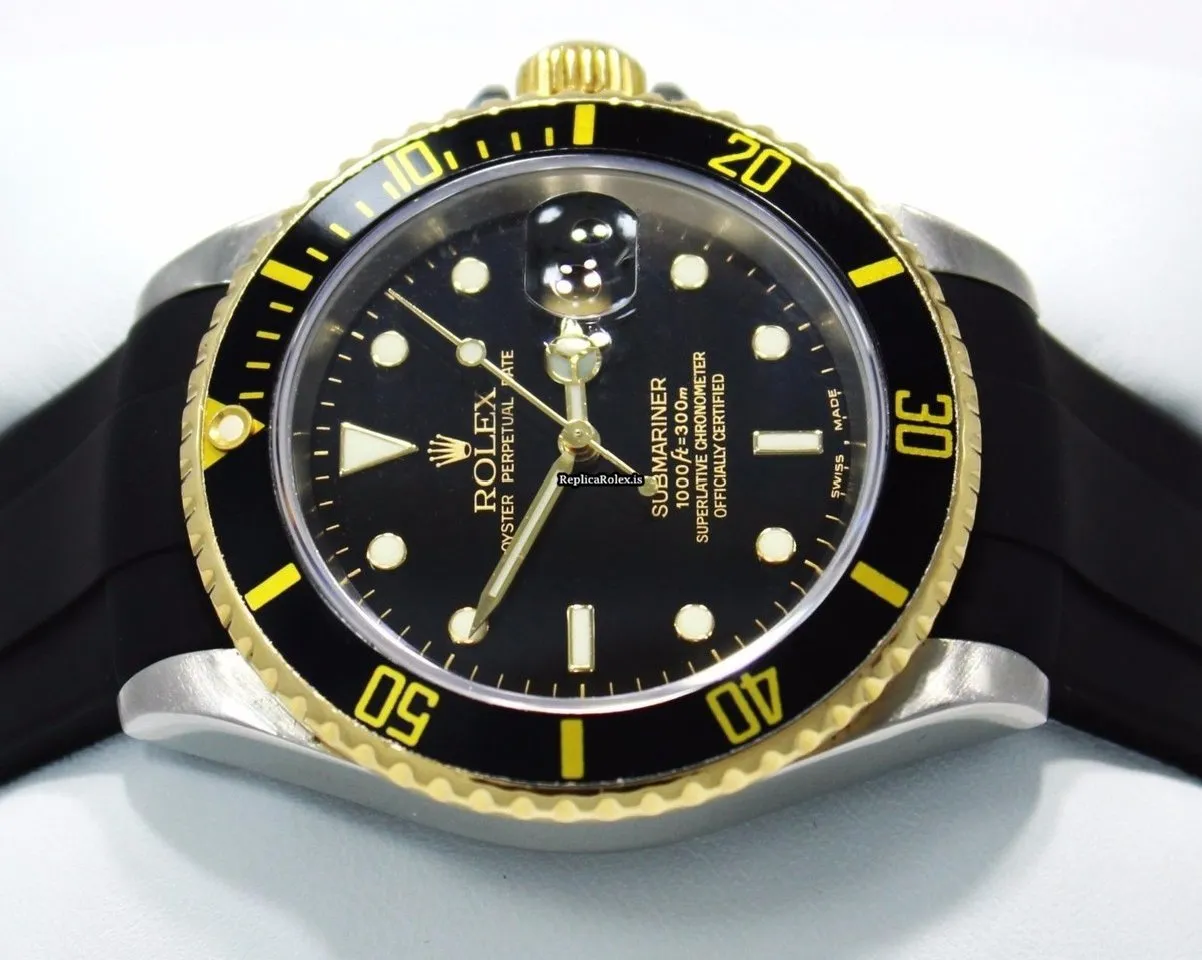 Quality Replica Rolex Submariner Date 16613 Automatic Movement Watch - Image 4