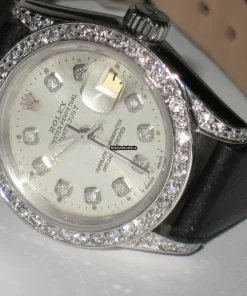 Fine Replica Rolex Datejust Self Winding Automatic 26mm White Gold Case Womens Watch