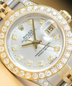 Fabulous Replica Rolex Lady-datejust 69173 Caliber 2135 Automatic Movement 26mm Steel Case Womens Watch