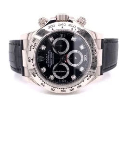 Lovely Replica Rolex Daytona 116519 Caliber 4130 Automatic Movement 40mm White Gold Case Mens/unisex Watch