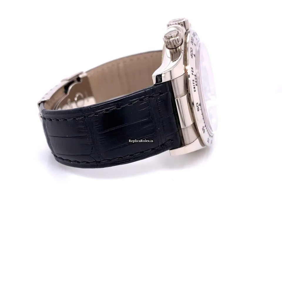 Lovely Replica Rolex Daytona 116519 Caliber 4130 Automatic Movement 40mm White Gold Case Mens/unisex Watch - Image 13