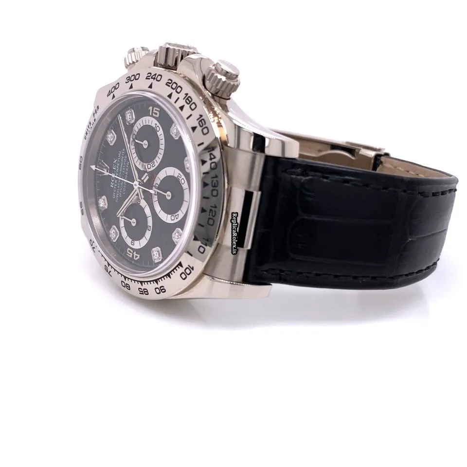 Lovely Replica Rolex Daytona 116519 Caliber 4130 Automatic Movement 40mm White Gold Case Mens/unisex Watch - Image 5