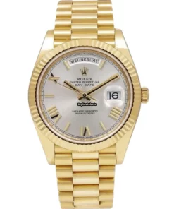 Nice Replica Rolex Day-date 40 228238 Caliber 3255 Automatic Movement 40mm Yellow Gold Case Mens/unisex Watch