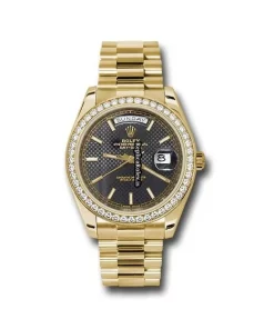 Best Replica Rolex Day-date 40 228348rbr Caliber 3255 Automatic Movement 40mm Yellow Gold Case Mens/unisex Watch