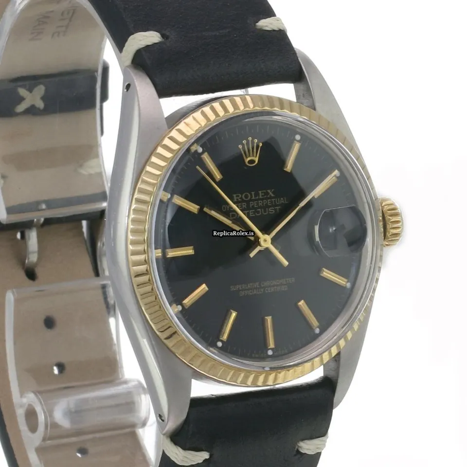 Ideal Replica Rolex Datejust 16013 Caliber 3035 Automatic Movement 36mm Gold/steel Case Mens/unisex Watch - Image 2