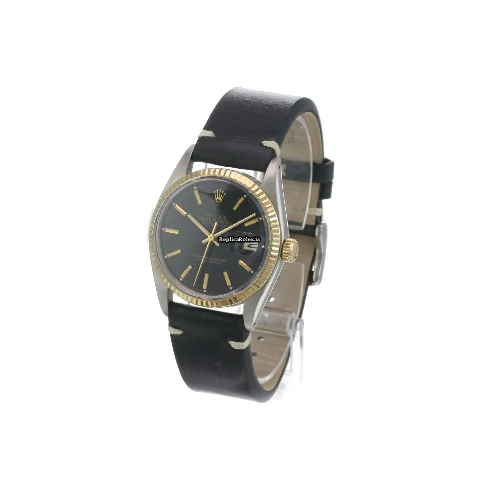 Ideal Replica Rolex Datejust 16013 Caliber 3035 Automatic Movement 36mm Gold/steel Case Mens/unisex Watch - Image 3