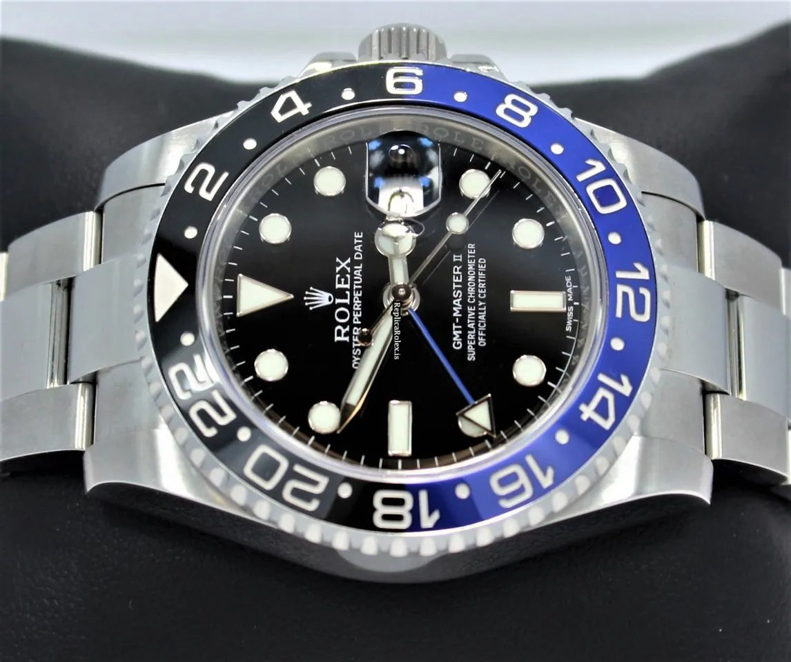 Incredible Replica Rolex Gmt-master II 116710 Automatic Movement 40mm Steel Case Mens/unisex Watch - Image 10