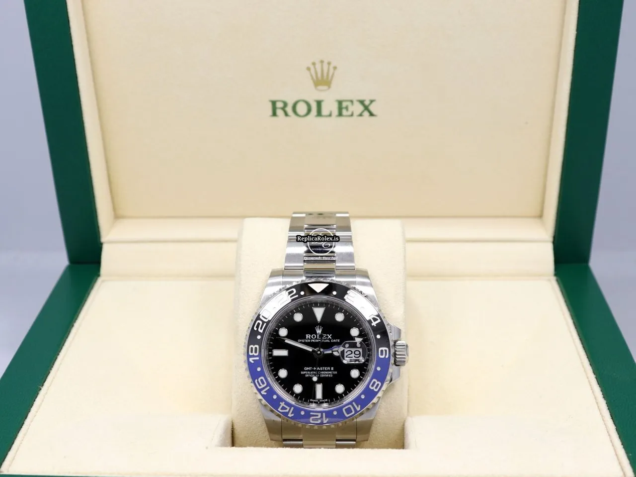 Incredible Replica Rolex Gmt-master II 116710 Automatic Movement 40mm Steel Case Mens/unisex Watch - Image 3