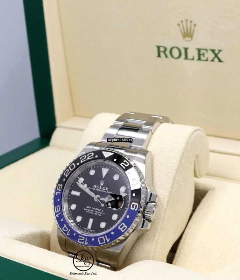 Incredible Replica Rolex Gmt-master II 116710 Automatic Movement 40mm Steel Case Mens/unisex Watch - Image 4