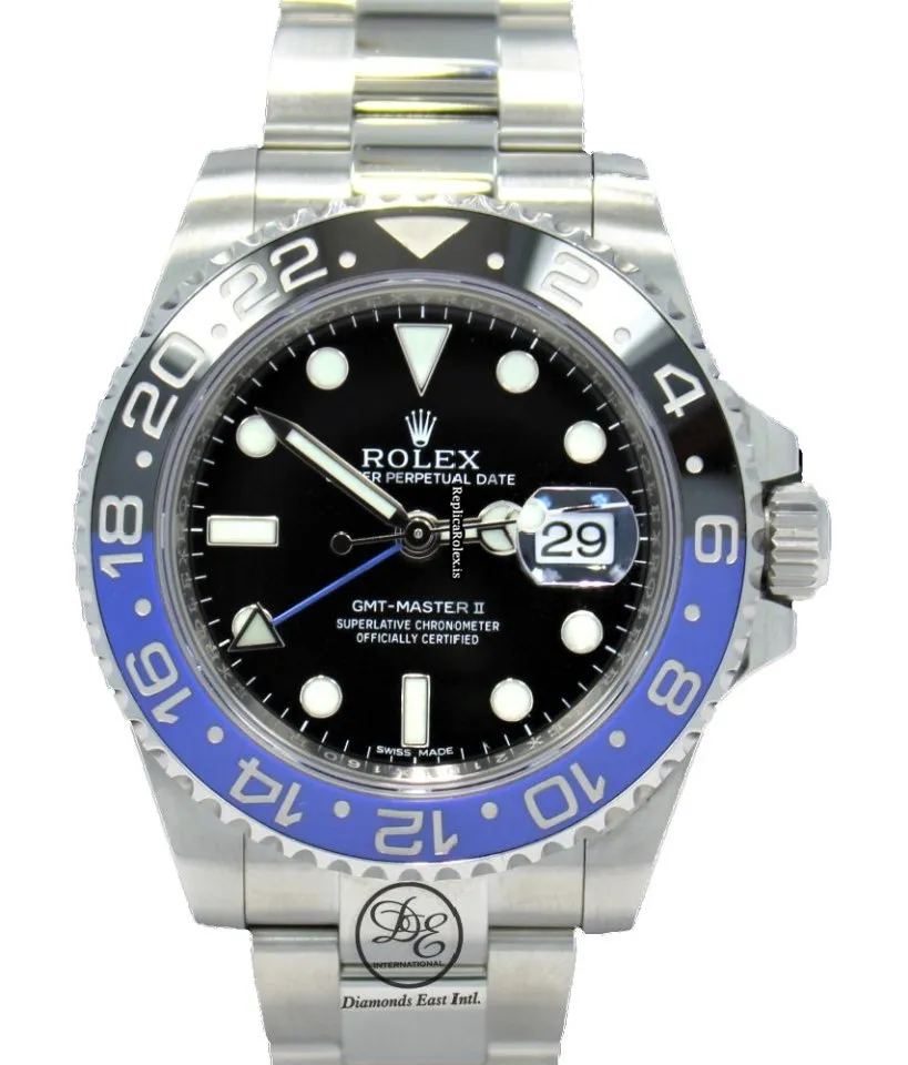 Incredible Replica Rolex Gmt-master II 116710 Automatic Movement 40mm Steel Case Mens/unisex Watch - Image 8