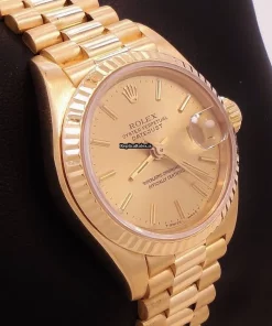 Cool Fake Rolex Lady-datejust 69178 Automatic Movement 26mm Yellow Gold Case Womens Watch