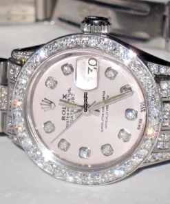 Fabulous Copies Rolex Datejust Self Winding Automatic 26mm Steel Case Womens Watch