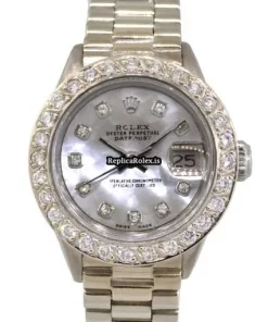 Special Replica Rolex Lady-datejust 6917 Automatic Movement 26mm White Gold Case Watch