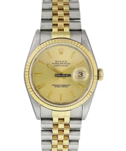 Defect Replica Rolex Datejust 16233 Caliber 3135 Automatic Movement 36mm Steel Case Mens/unisex Watch