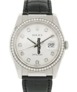 Quality Replica Rolex Datejust 116189 Automatic Movement 36mm White Gold Case Watch