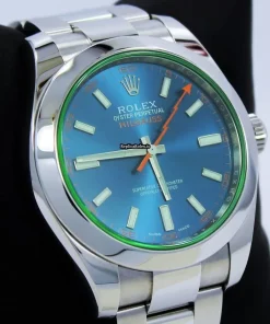 Superior Knockoff Rolex Milgauss 116400gv Automatic Movement 40mm Steel Case Watch