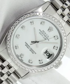 Inexpensive Replica Rolex Datejust 16030 Caliber 3035 Automatic Movement 36x44mm Steel Case Mens/unisex Watch