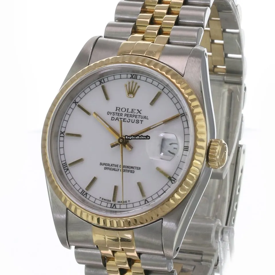 Recommend Replica Rolex Datejust 16233 Caliber 3135 Automatic Movement 36mm Gold/steel Case Mens/unisex Watch