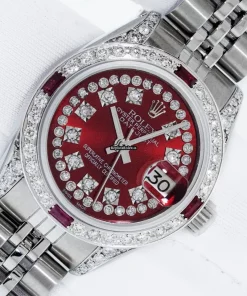 Design Replica Rolex Lady-datejust 6917 Caliber 2030 Automatic Movement 26mm Steel Case Womens Watch