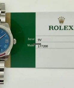 Fantastic Replica Rolex Oyster Perpetual 31 177200 Caliber 2231 Automatic Movement 31mm Steel Case Womens Watch