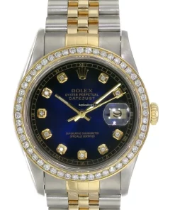 Wonderful Replica Rolex Datejust 16233 Caliber 3135 Automatic Movement 36mm Gold/steel Case Mens/unisex Watch