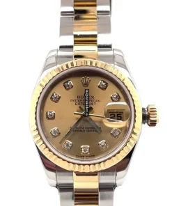 Terrific Fake Rolex Lady-datejust 179173 Caliber 2235 Automatic Movement 26mm Steel Case Womens Watch