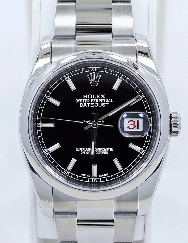 Durable Replicas Rolex Datejust 116200 Automatic Movement 36mm Steel Case Watch
