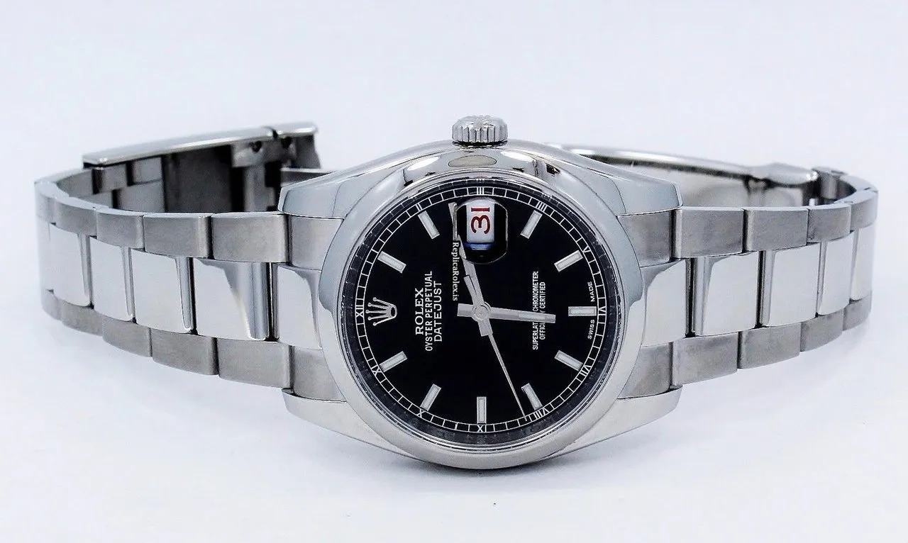 Durable Replicas Rolex Datejust 116200 Automatic Movement 36mm Steel Case Watch - Image 4