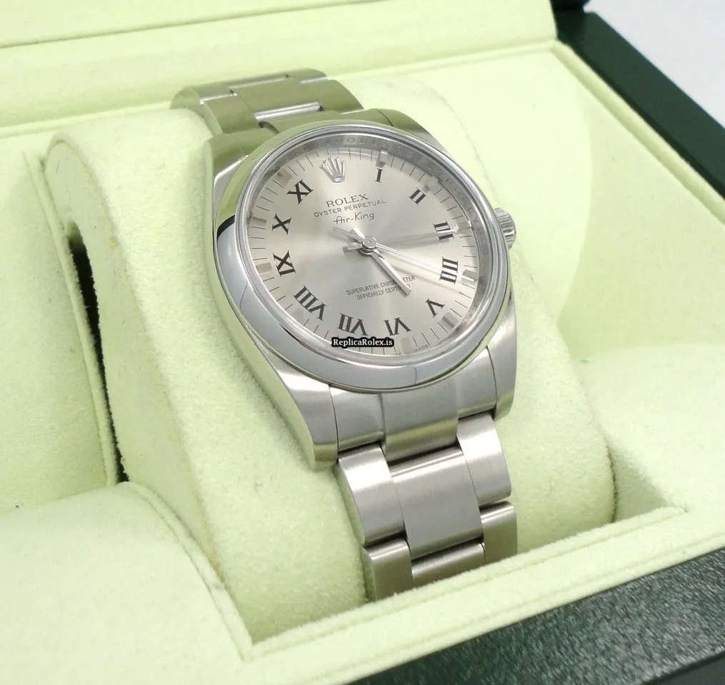 Discount Copies Rolex Air King 114200 Automatic Movement 34mm Steel Case Watch