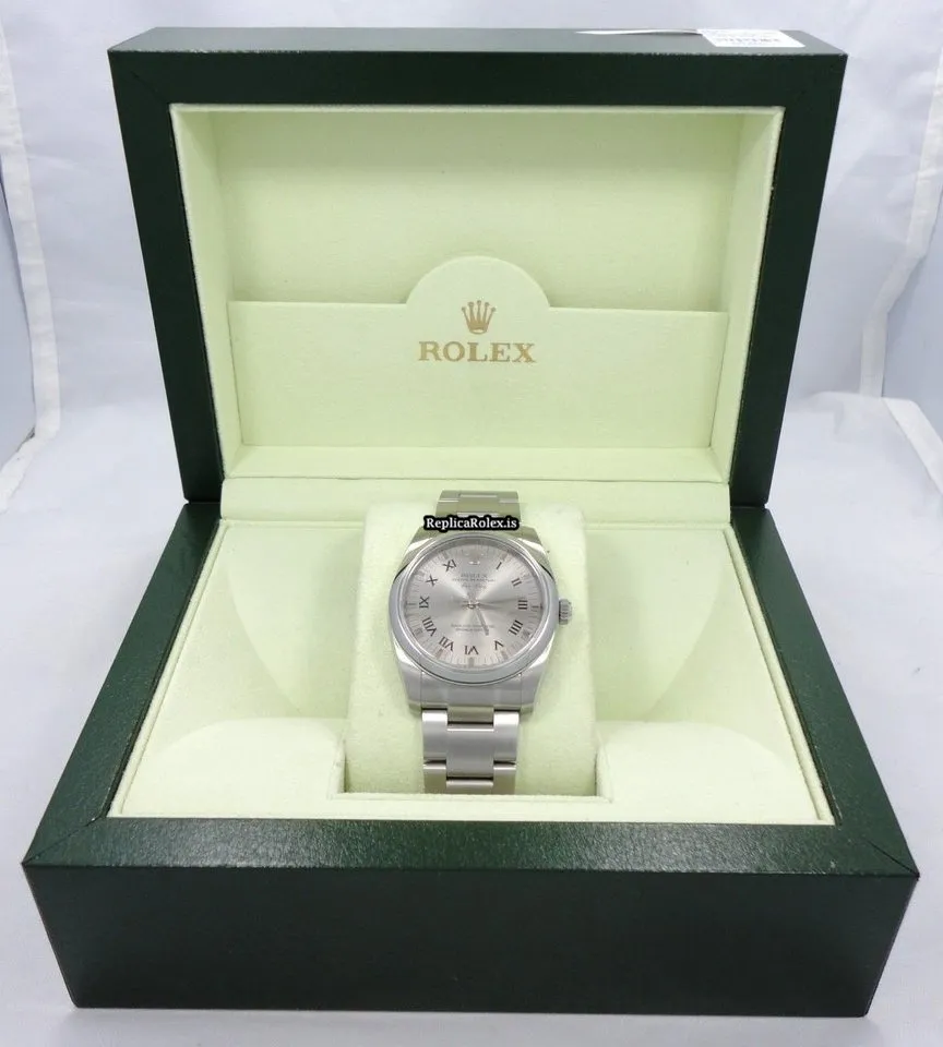 Discount Copies Rolex Air King 114200 Automatic Movement 34mm Steel Case Watch - Image 2