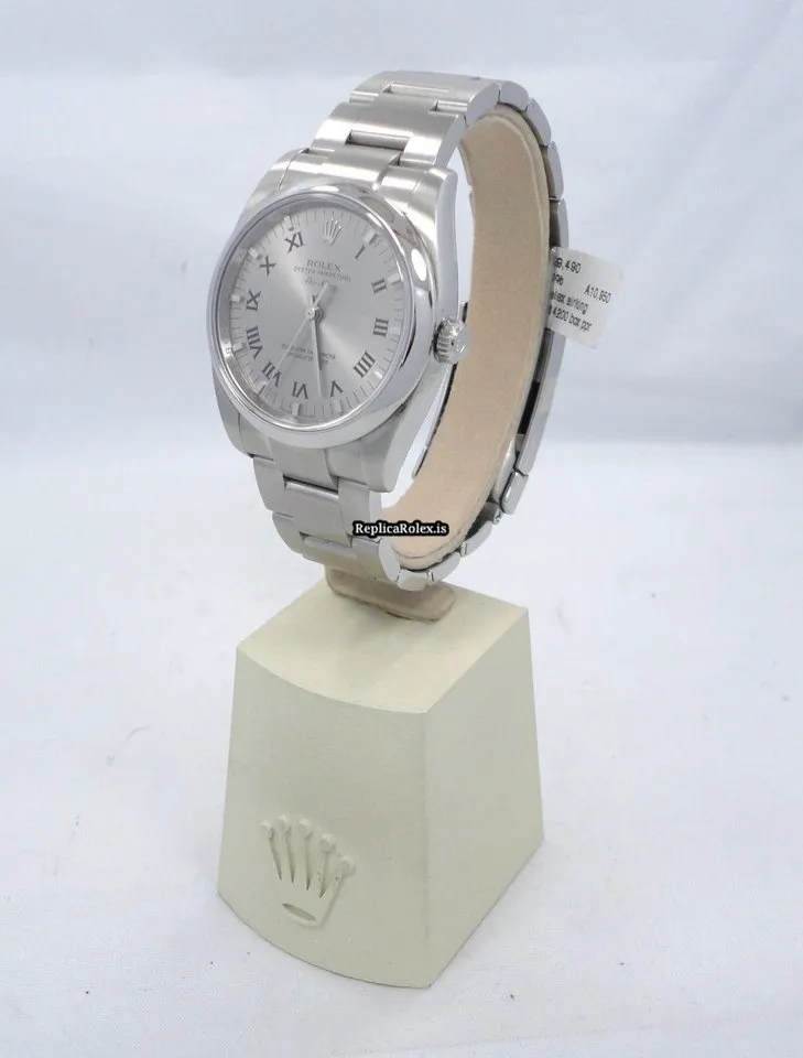 Discount Copies Rolex Air King 114200 Automatic Movement 34mm Steel Case Watch - Image 7