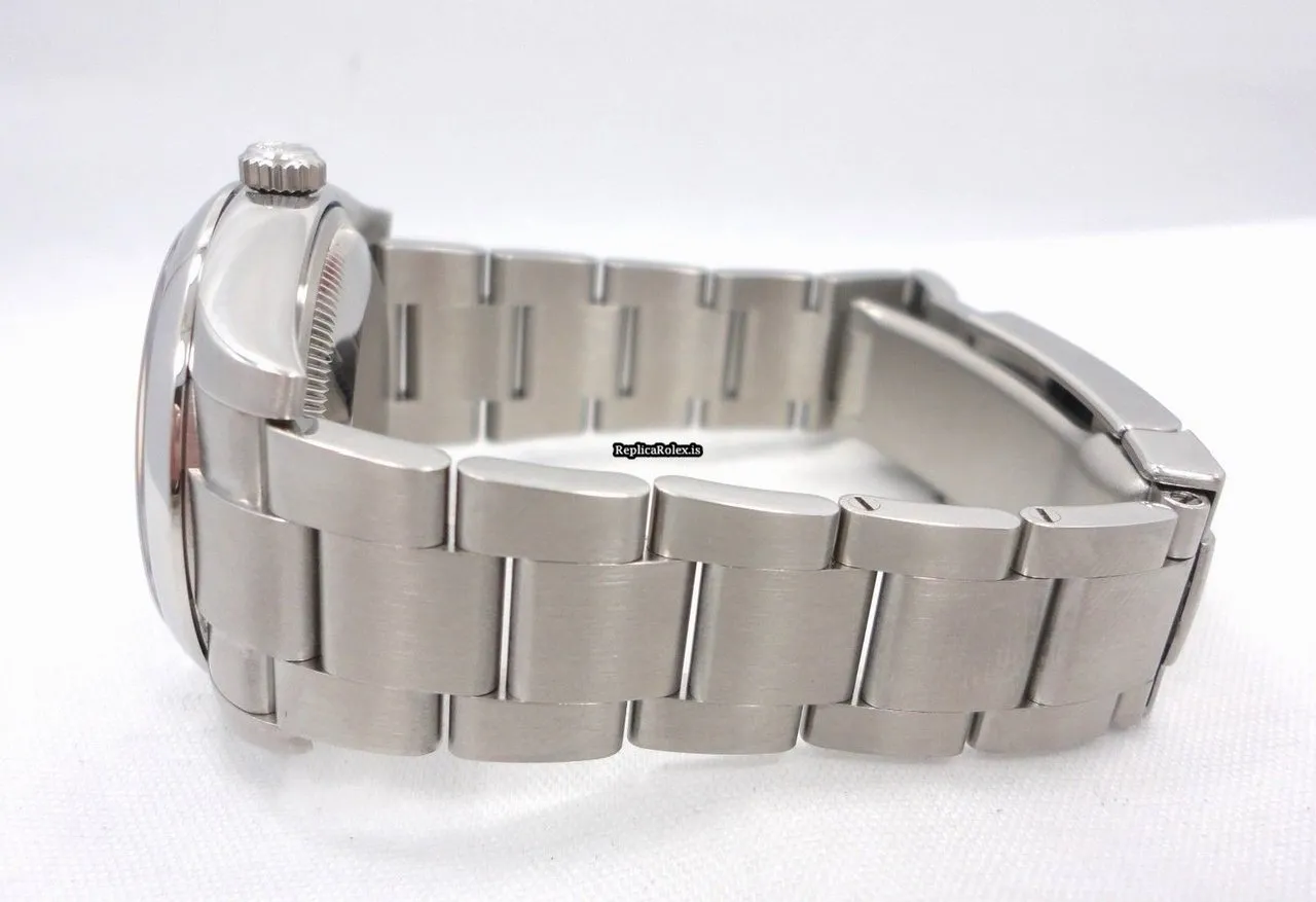 Discount Copies Rolex Air King 114200 Automatic Movement 34mm Steel Case Watch - Image 9