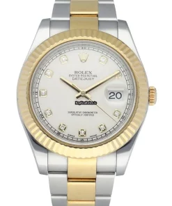Exquisite Clone Rolex Datejust II 116333 Caliber 3136 Automatic Movement 41mm Steel Case Mens/unisex Watch