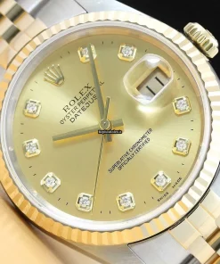 Incredible Replica Rolex Datejust 16233 Caliber 3135 Automatic Movement 36mm Steel Case Mens/unisex Watch