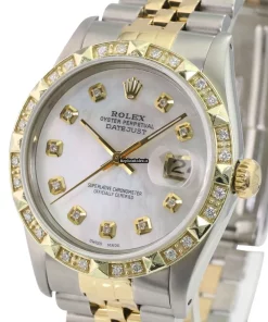Special Fake Rolex Datejust 16233 Caliber 3035 Automatic Movement 36mm Gold/steel Case Mens/unisex Watch