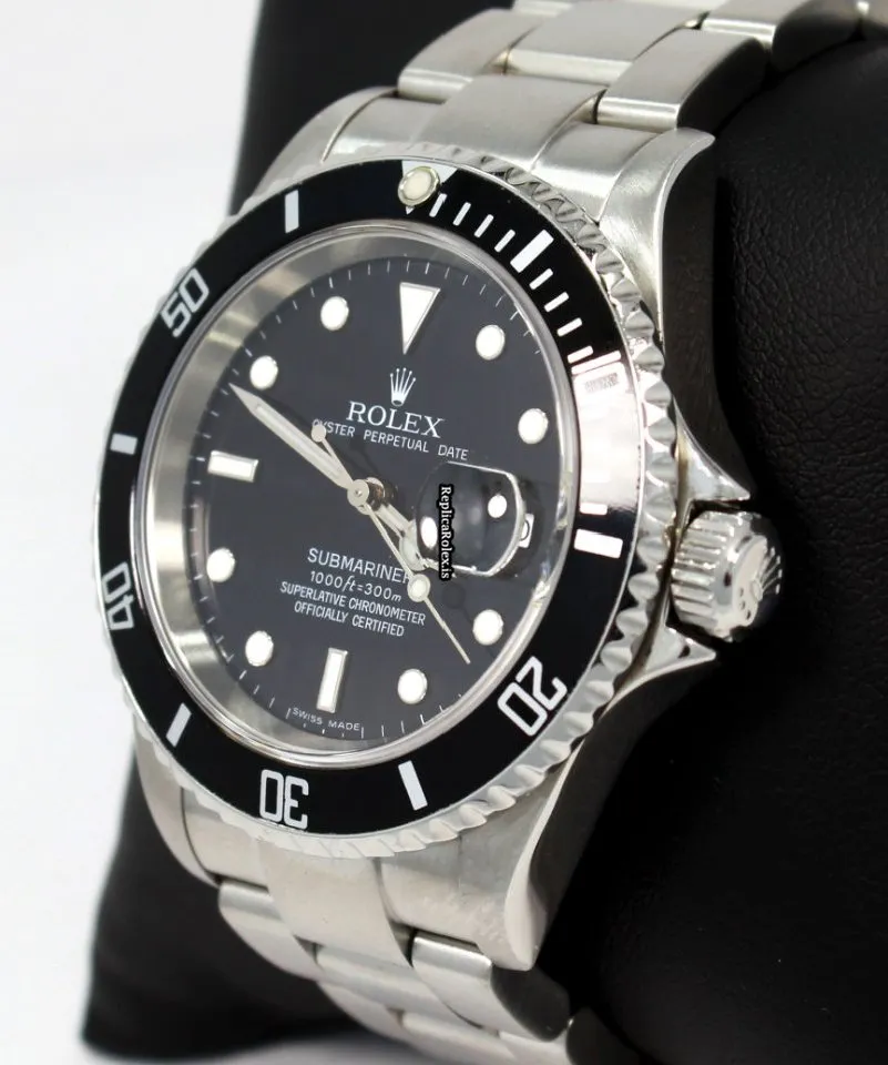 Popular Replica Rolex Submariner Date 16610 Automatic Movement 40mm Steel Case Mens/unisex Watch - Image 5