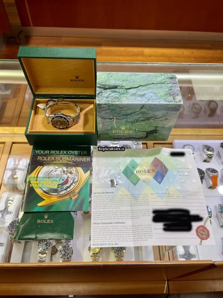 Popular Replica Rolex Submariner Date 16610 Automatic Movement 40mm Steel Case Mens/unisex Watch - Image 8