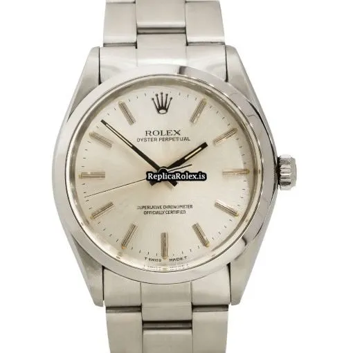 Well Made Replica Rolex Oyster Perpetual 34 1002 Automatic Movement 34mm Steel Case Watch